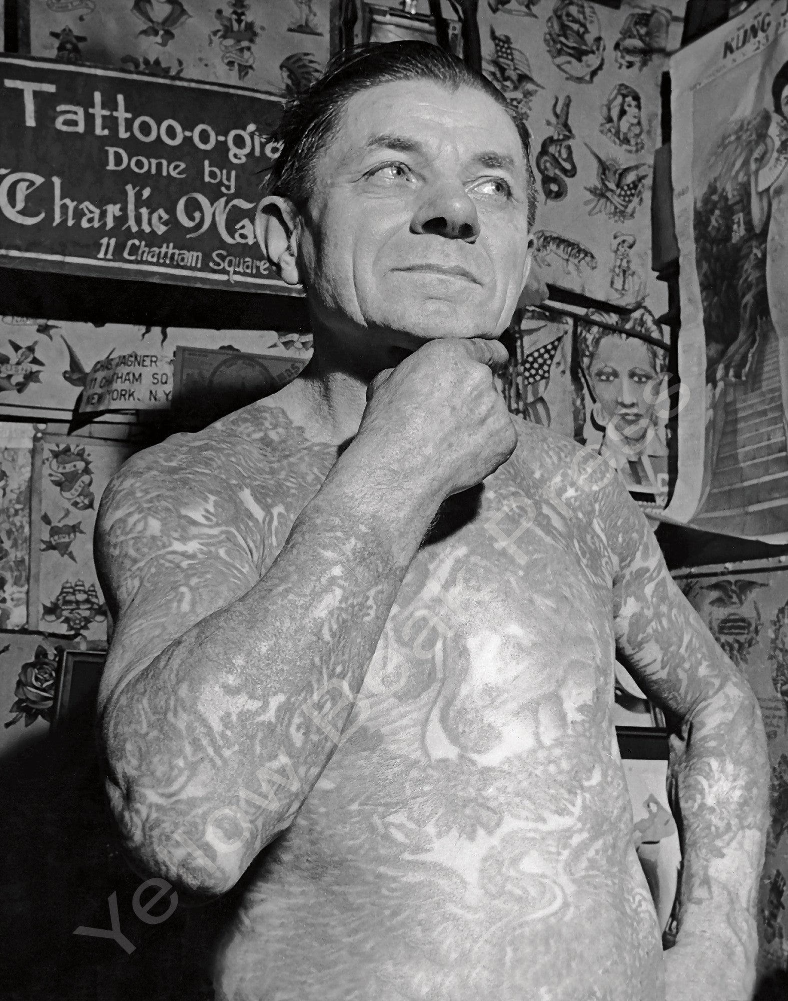 Charlie Wagner, King of Bowery Tattooers