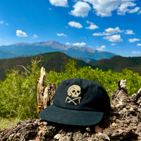 Embroidered Skull And Crossbones Hat