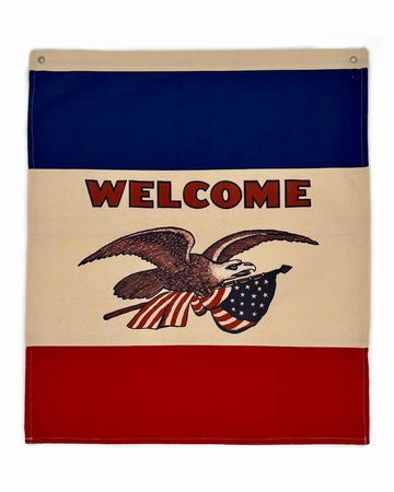 Vintage Welcome Banner