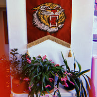 Tiger Head Banner