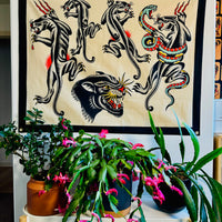 Owen Jensen Panther Tapestry