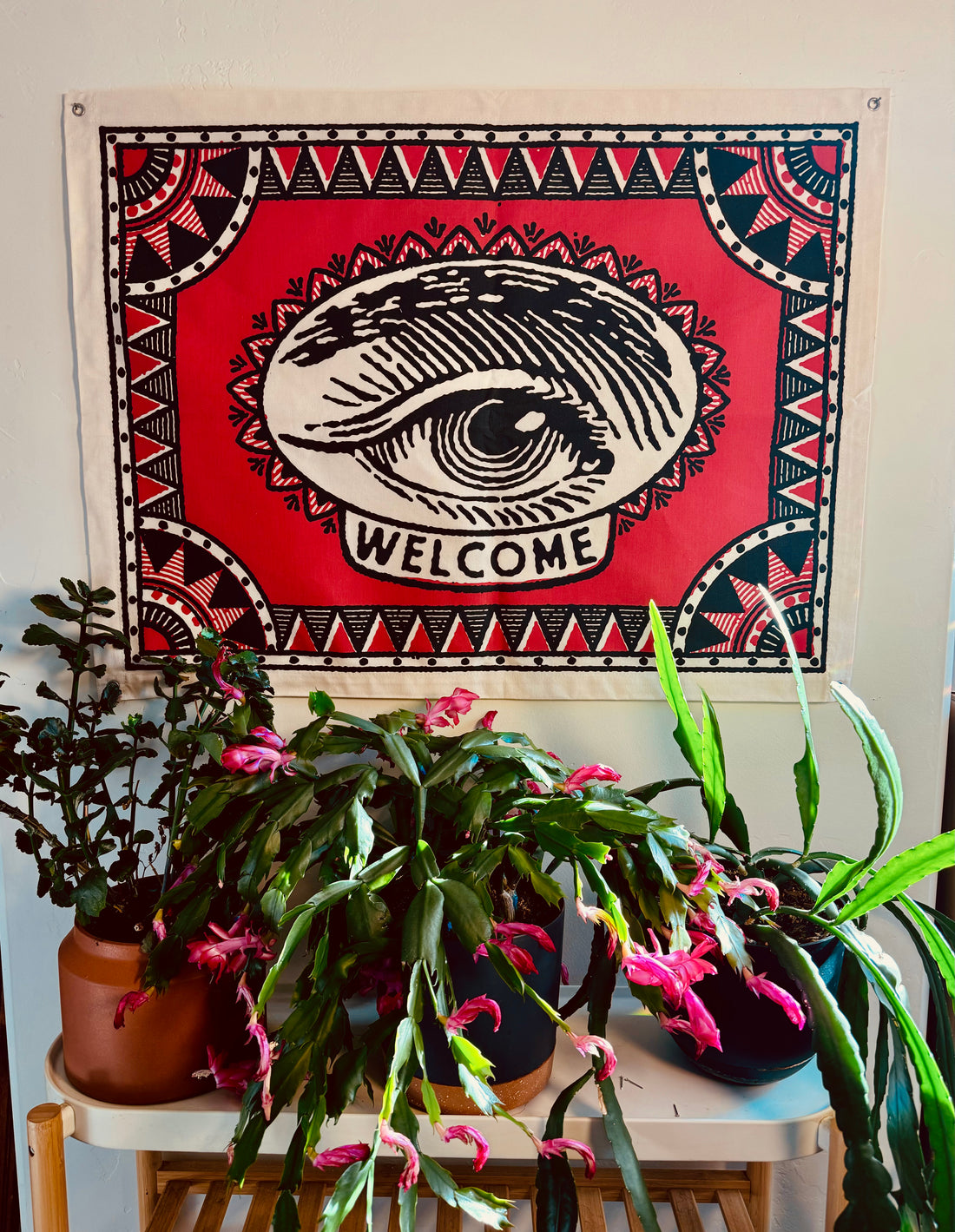 Welcome Eye Tapestry