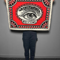 Welcome Eye Tapestry