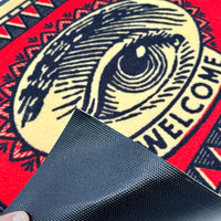 WELCOME EYE DOORMAT