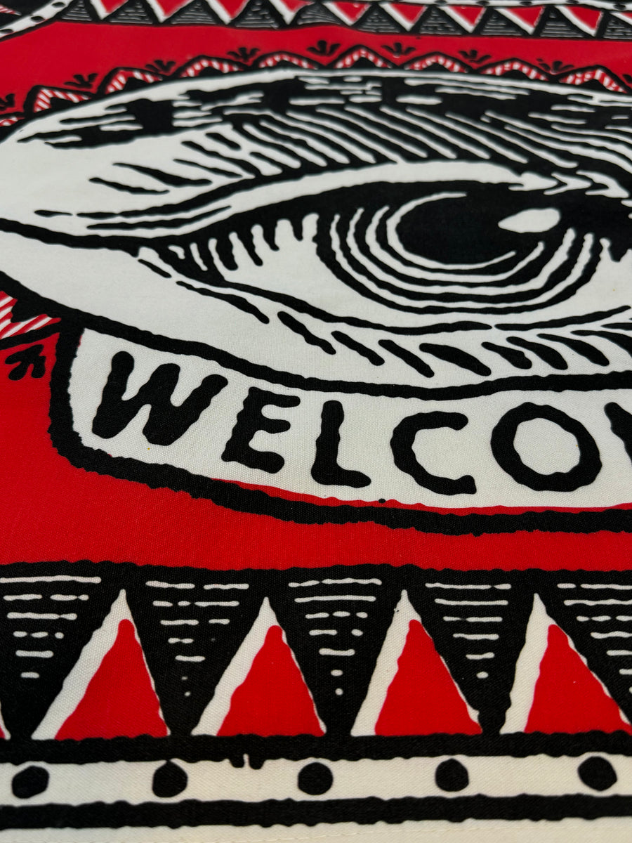 Welcome Eye Tapestry