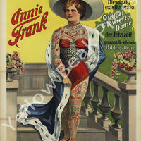 Vintage Annie Frank "Living Picture Gallery" Poster Print