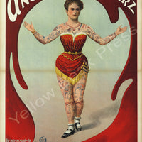 Angelika  Schwarz Tattooed LadyPoster